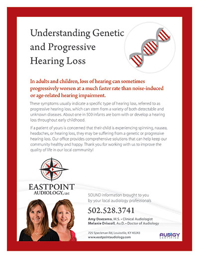 Understanding Genetic and Progressive Hearing Loss - Newsletter